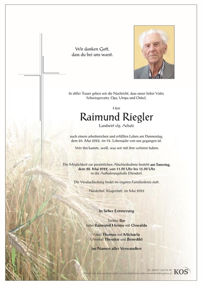 Raimund Riegler